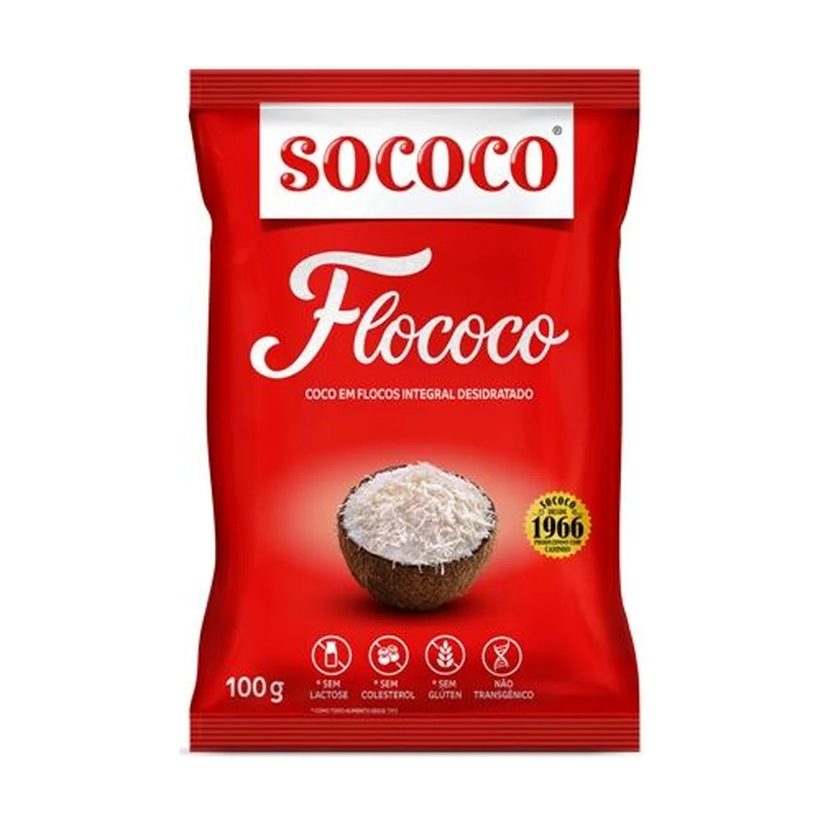 Coco Ralado 100 g Sococo — produto disponível na BRAVI