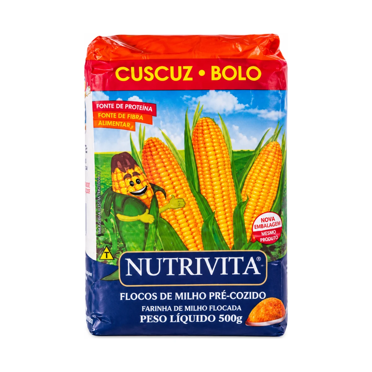 Flocos p/ Cuscuz NUTRIVITA 500 g — produto disponível na BRAVI